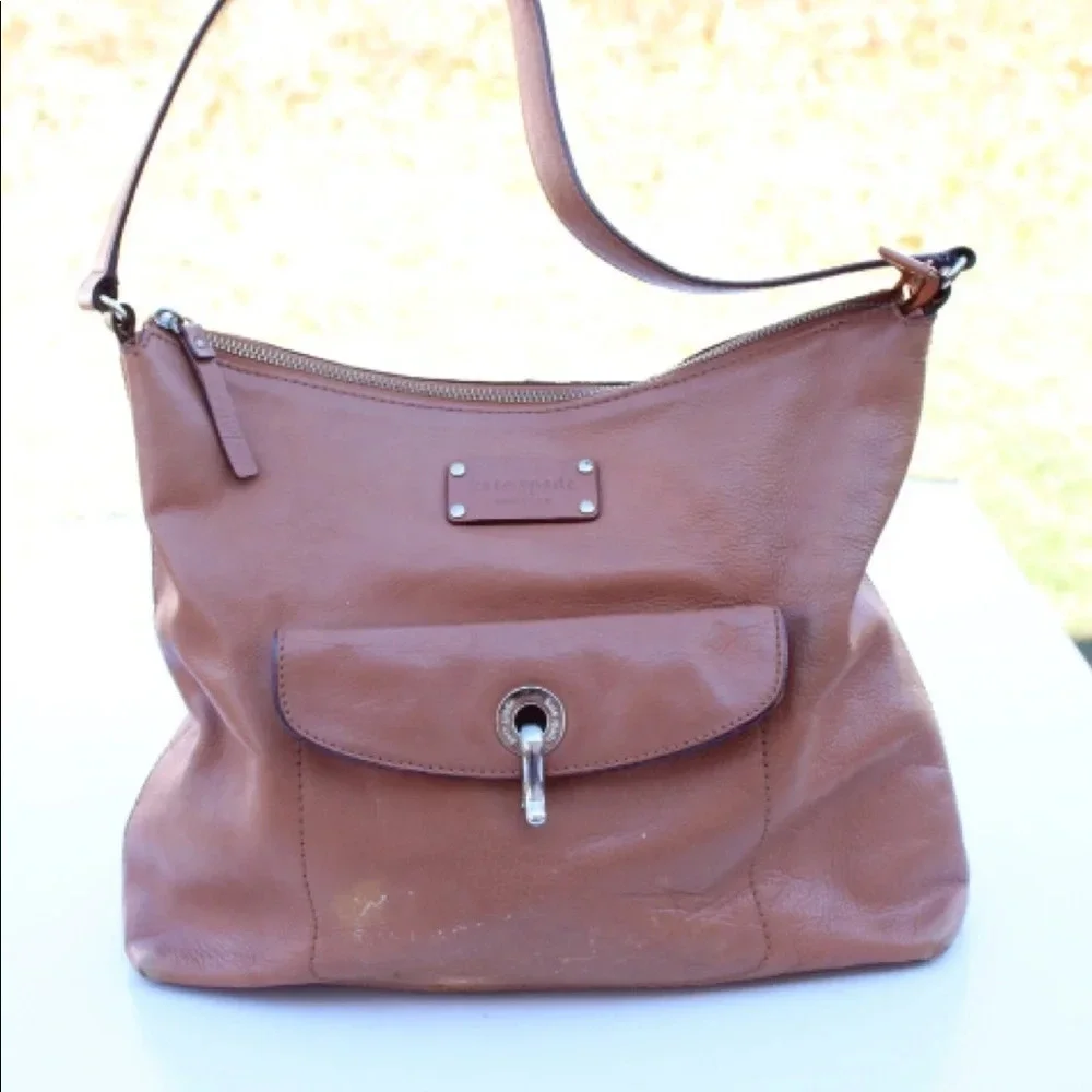 Kate Spade leather shoulder bag